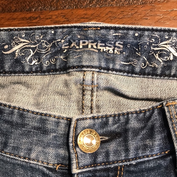 Express Low Rise Bootcut Vintage Jeans - Picture 5 of 12
